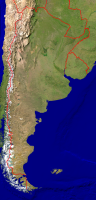 Argentinien Satellit + Grenzen 770x1600